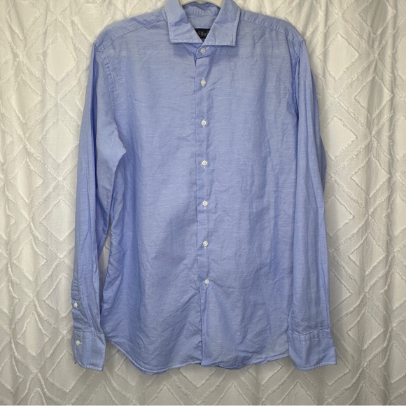 Peter Elliot linen shirt M - Picture 2 of 8